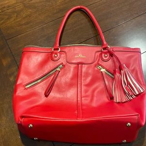 Kate Landry red tote/handbag